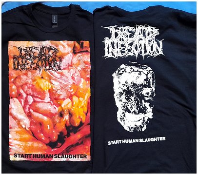 DEAD INFECTION \"Start human slaughter\" (t-shirt)