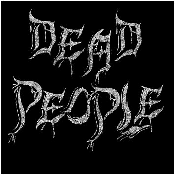 DEAD PEOPLE \"\"s/t\" [GOLD VINYL!]