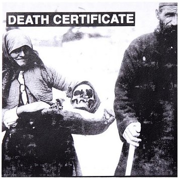 DEATH CERTIFICATE \"s/t\" [RED FLEXI, US IMPORT!]