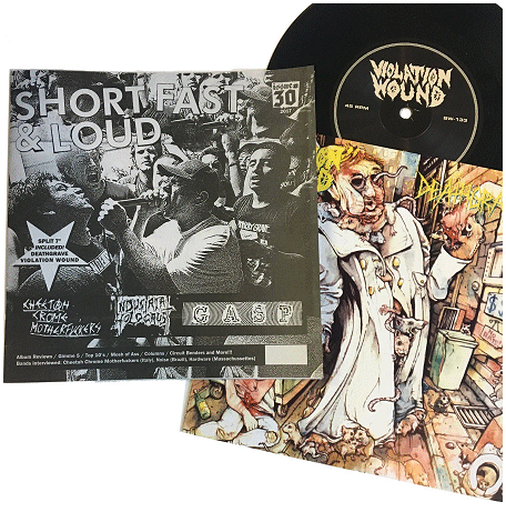 DEATHGRAVE / VIOLATION WOUND [w/ SHORT, FAST & LOUD 30]