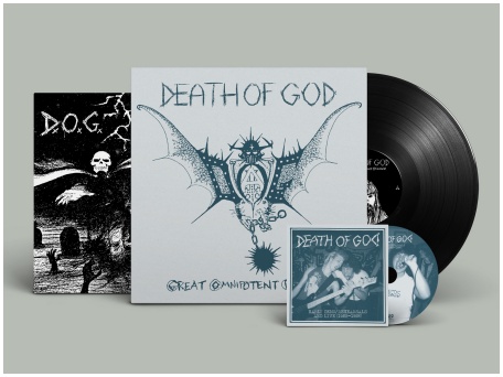 DEATH OF GOD \"Great Omnipotent Deceiver\" LP+CD (black)