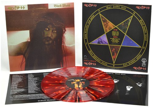 DEATH SS \"Black mass\" [SPLATTER VINYL, US IMPORT!]