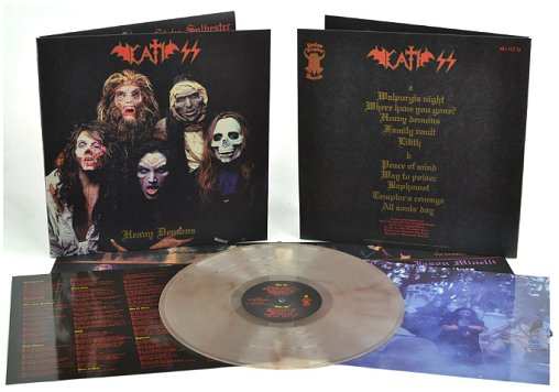 DEATH SS \"Heavy demons\" [MILKY VINYL, US IMPORT!!!]
