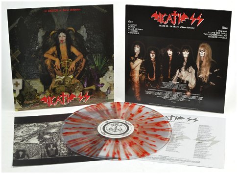 DEATH SS \"In death of Steve Sylvester\" [SPLATTER VINYL, US IMPORT!]