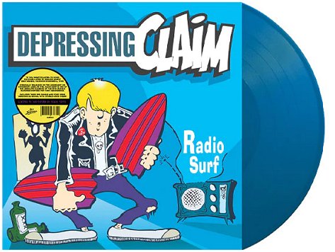 DEPRESSING CLAIM \"Radio surf\" [BLUE VINYL!]