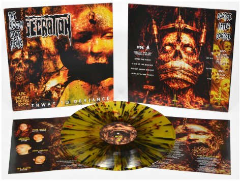 DESECRATION \"Pathway to deviance\" [US IMPORT, SPLATTER VINYL!]