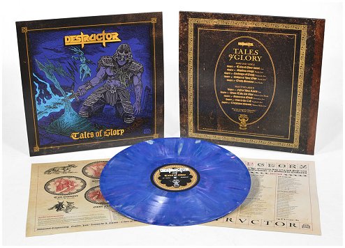 DESTRUCTOR \"Tales of glory\" [MARBLED VINYL, US IMPORT!]