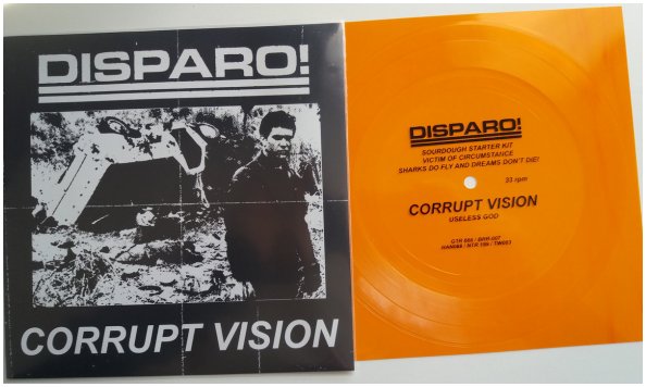 DISPARO! / CORRUPT VISION \"Split\" [ORANGE FLEXI!]