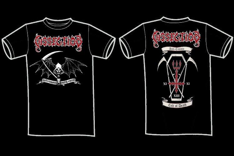 DISSECTION \"Anti-cosmic metal of death\" (t-shirt)