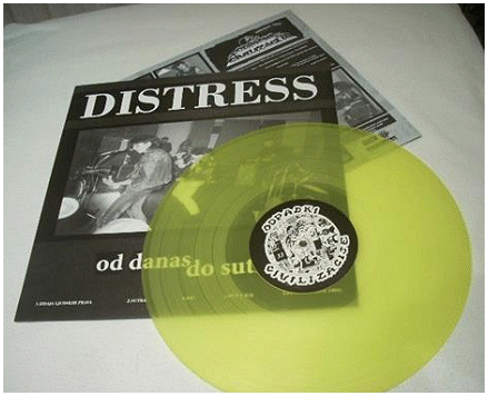 DISTRESS / ODPADKI CIVILIZACIJE \"Split\" [YELLOW VINYL!]