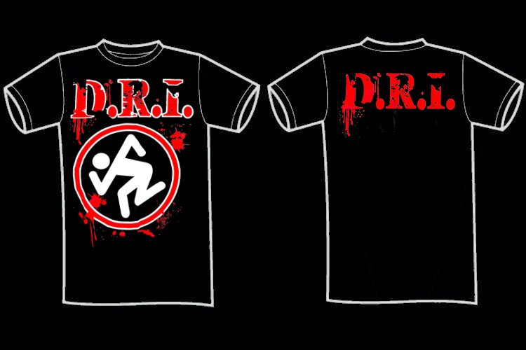 D.R.I. \"Bloody logo\" (t-shirt)