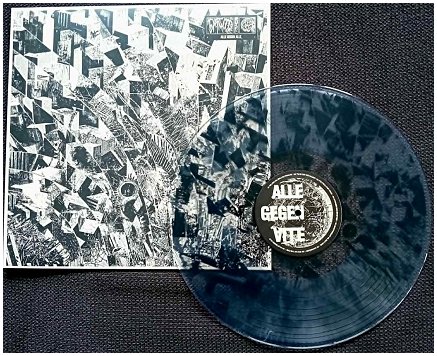 EASTWOOD \"Alle gegen alle\" [CLEAR VINYL, SCREENPRINTED B-SIDE!]