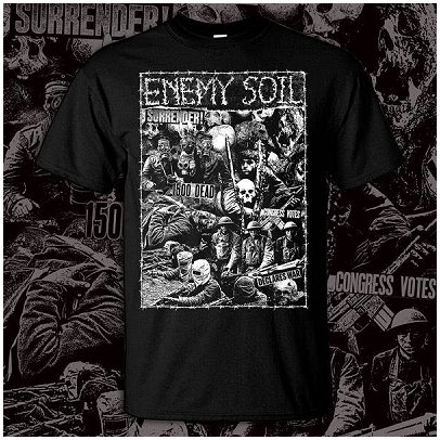 ENEMY SOIL \"Surrender!\" (t-shirt) [IMPORT!]