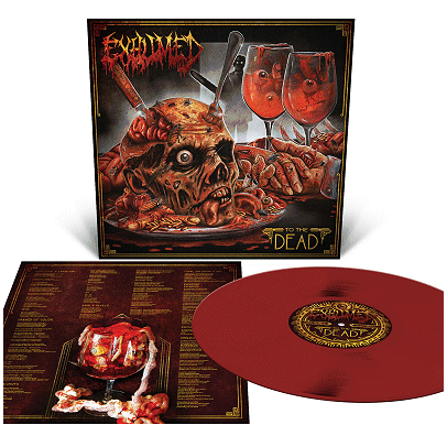 EXHUMED \"To the dead\" [OXBLOOD LP, U.S. IMPORT!]