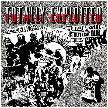 EXPLOITED \"Totally exploited\" [BLUE VINYL!]