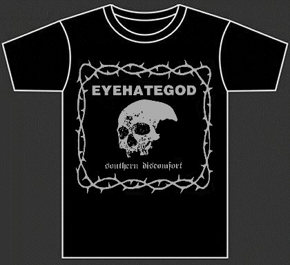 EYEHATEGOD \"Southern discomfort\" (silver) (tshirt)