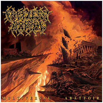 FACELESS BURIAL \"Multiversal abattoir\" [ORANGE VINYL, UK IMPORT!]