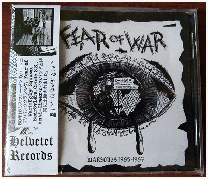 FEAR OF WAR \"Warsongs 1985-1987\" [IMPORT, WITH OBI!]