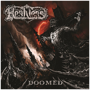 FLESHLESS \"Doomed\" [RED VINYL!]