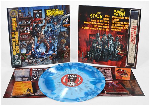 FRIGHTMARE \"Bringing back the bloodshed\" [US IMPORT, BLUE/WHITE VINYL!]