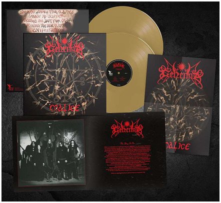 GEHENNA \"Malice (Our third spell)\" [2xLP,  GOLD VINYL!]