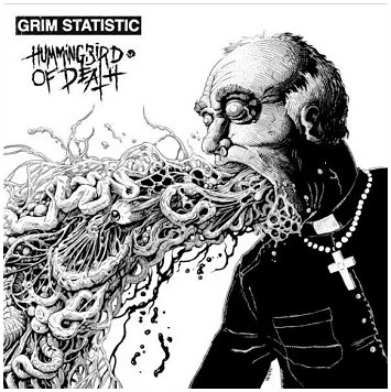 GRIM STATISTIC / HUMMINGBIRD OF DEATH \"Split\" [WHITE VINYL!]