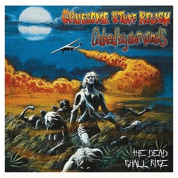 GRUESOME STUFF RELISH / CHOCKED BY OWN VOMITS \"Split\"