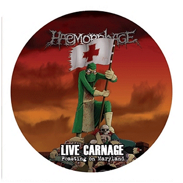HAEMORRHAGE \"Live carnage\" [PICTURE LP!!!]