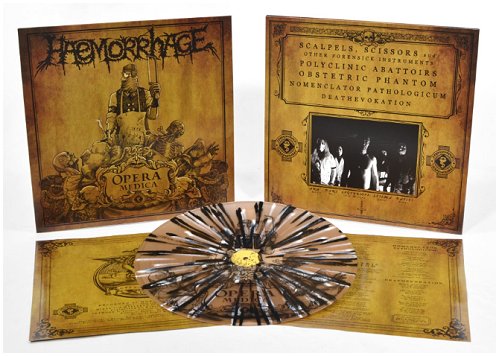 HAEMORRHAGE \"Opera medica\" [SPLATTER VINYL! US IMPORT]