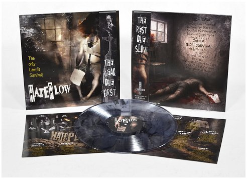 HATEPLOW \"The only law is survival\" [SMOKEY VINYL, US IMPORT!]