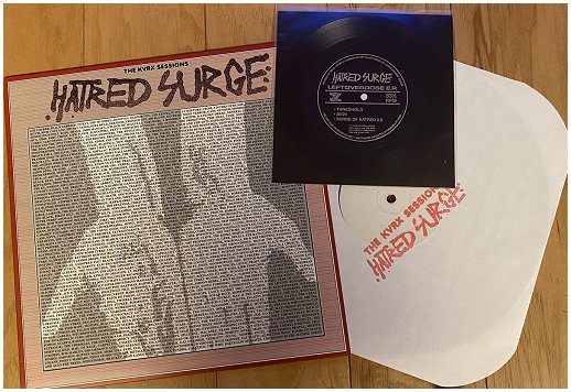 HATRED SURGE \"The KVRX sessions\" [LP+FLEXI, IMPORT!]