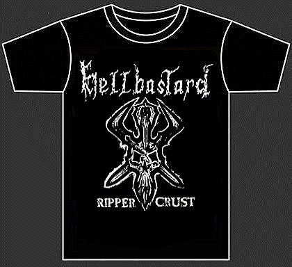 HELLBASTARD \"Ripper crust\" (tshirt)