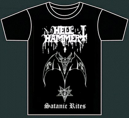 HELLHAMMER \"Satanic rites\" (t-shirt) [IMPORT!]