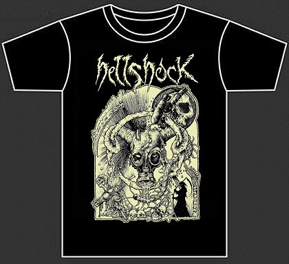 HELLSHOCK \"Only the dead...\" (t-shirt)