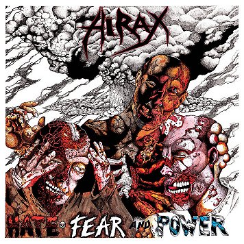 HIRAX \"Hate, fear and power\" [GREY VINYL, U.S. IMPORT!]