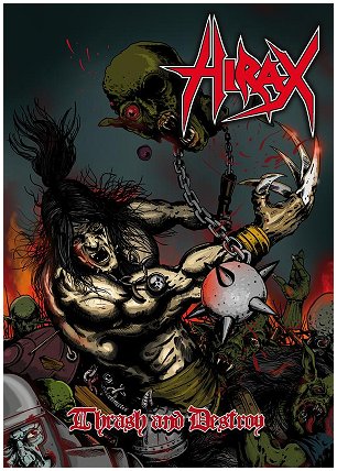 HIRAX \"Thrash and destroy\" CD + DVD!