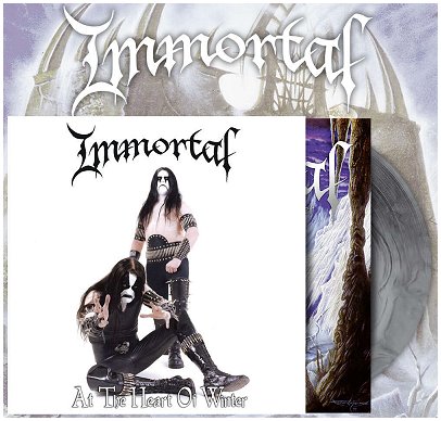 IMMORTAL \"At the heart of winter\" [GALAXY GREY VINYL!]