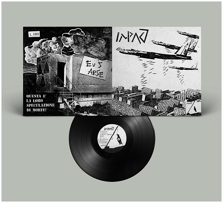 IMPACT / EU\'S ARSE \"Split\" (black) PREORDER