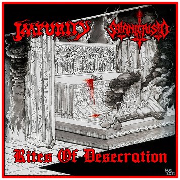 IMPURITY / SATANICRISTO \"Split\" [RED VINYL!]