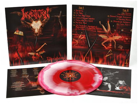 INCANTATION \"Blasphemy\" [SPLATTER VINYL, US IMPORT!]