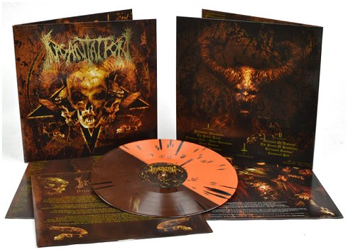 INCANTATION \"Primordial domination\" [SPLATTER LP, US IMPORT!]