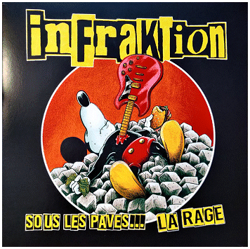 INFRAKTION \"Sous les paves... La rage\" [CLEAR YELLOW LP!]