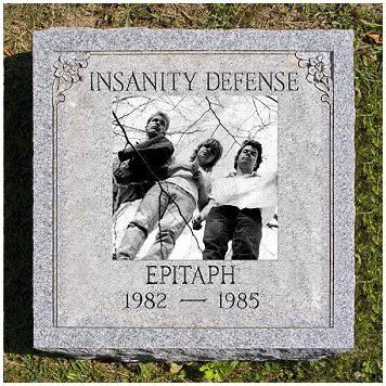 INSANITY DEFENSE \"Epitaph 1982-1985\" [CD+DVD, US IMPORT!]