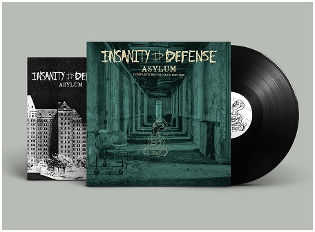 INSANITY DEFENSE \"Asylum - Complete recordings 1983-85\" (black)