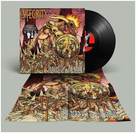 INTEGRITY \"Humanity is the devil - 30th ann. ed.\" (black) PREORDER