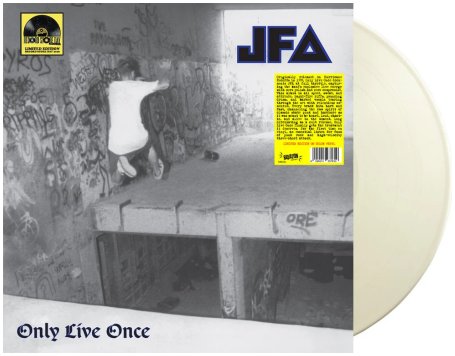 JFA \"Only live once\" [WHITE VINYL!]