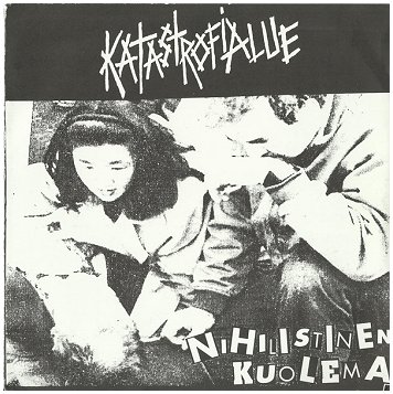 KATASTROFIALUE \"Nihilistinen kuolema\" (Vicious Interference, 1995) [WHITE VINYL!]