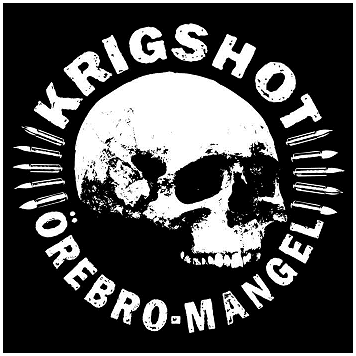 KRIGSHOT "Orebro mangel" [WHITE LP!]
