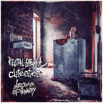 RECTAL SMEGMA / CLITEATER / LAST DAYS OF HUMANITY \"Split\"