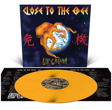 LIP CREAM \"Close to the edge\" [ORANGE VINYL, US IMPORT!]